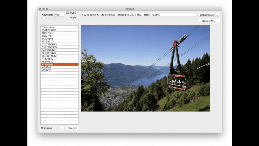 reduce image size software for mac
